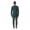 Geen Alien Ufo In Space Print Pattern Men's Pajamas-grizzshop