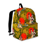 Geisha Japanese Dragon Print Backpack-grizzshop