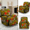 Geisha Japanese Dragon Print Recliner Cover-grizzshop