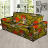 Geisha Japanese Dragon Print Sofa Cover-grizzshop