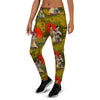 Geisha Japanese Dragon Print Women's Joggers-grizzshop