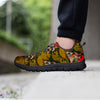 Geisha Japanese Dragon Print Women's Sneakers-grizzshop