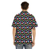 Gems Diamond Print Men's Hawaiian Shirt-grizzshop