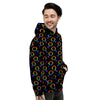 Gender Symbol Gay Pride Print Pattern Men's Hoodie-grizzshop