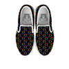 Gender Symbol Gay Pride Print Pattern White Slip On Shoes-grizzshop