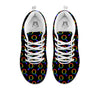 Gender Symbol Gay Pride Print Pattern White Sneaker-grizzshop