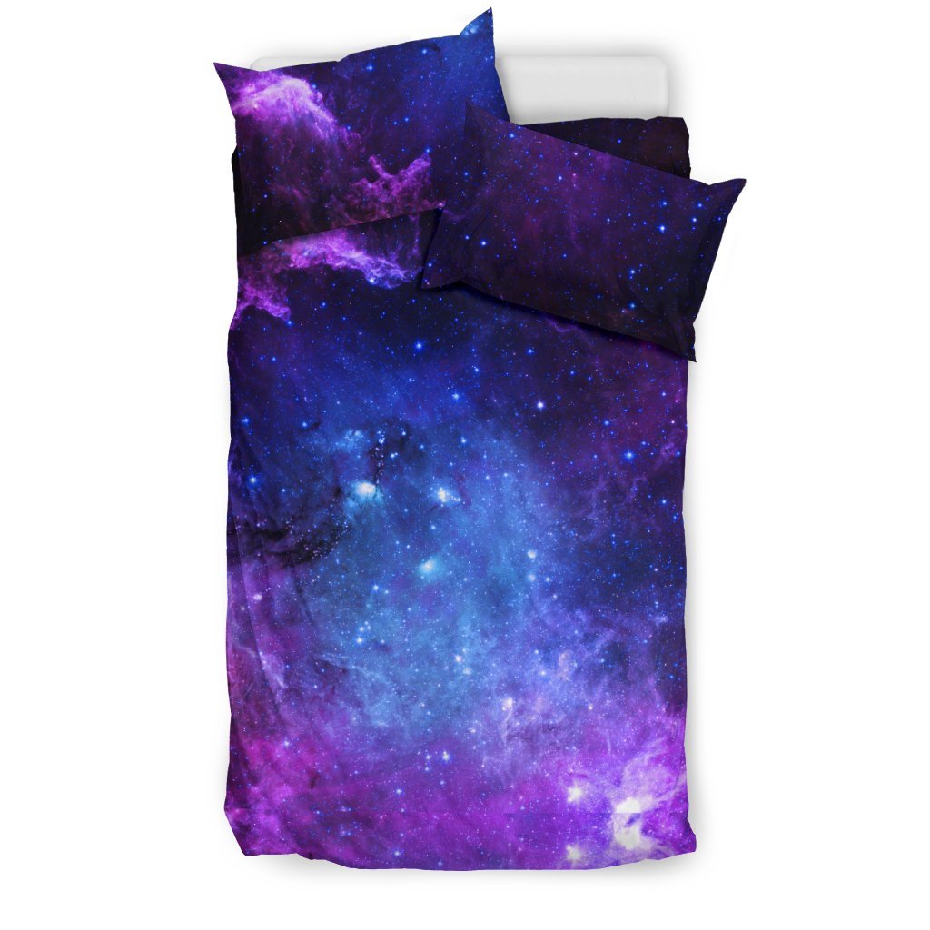 Geomagnetic Storm Galaxy Space Print Duvet Cover Bedding Set-grizzshop