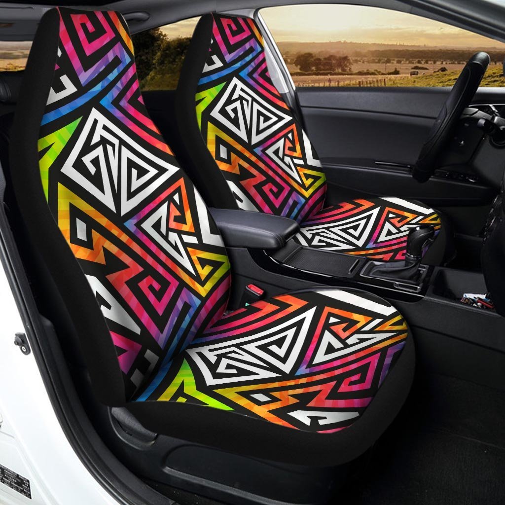 Geometric Car Seat Covers-grizzshop