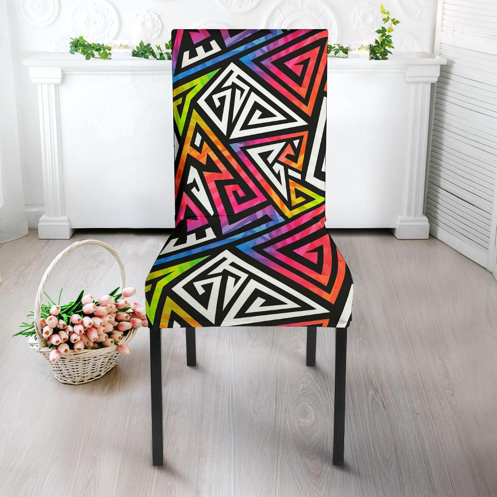 Geometric Chair Cover-grizzshop