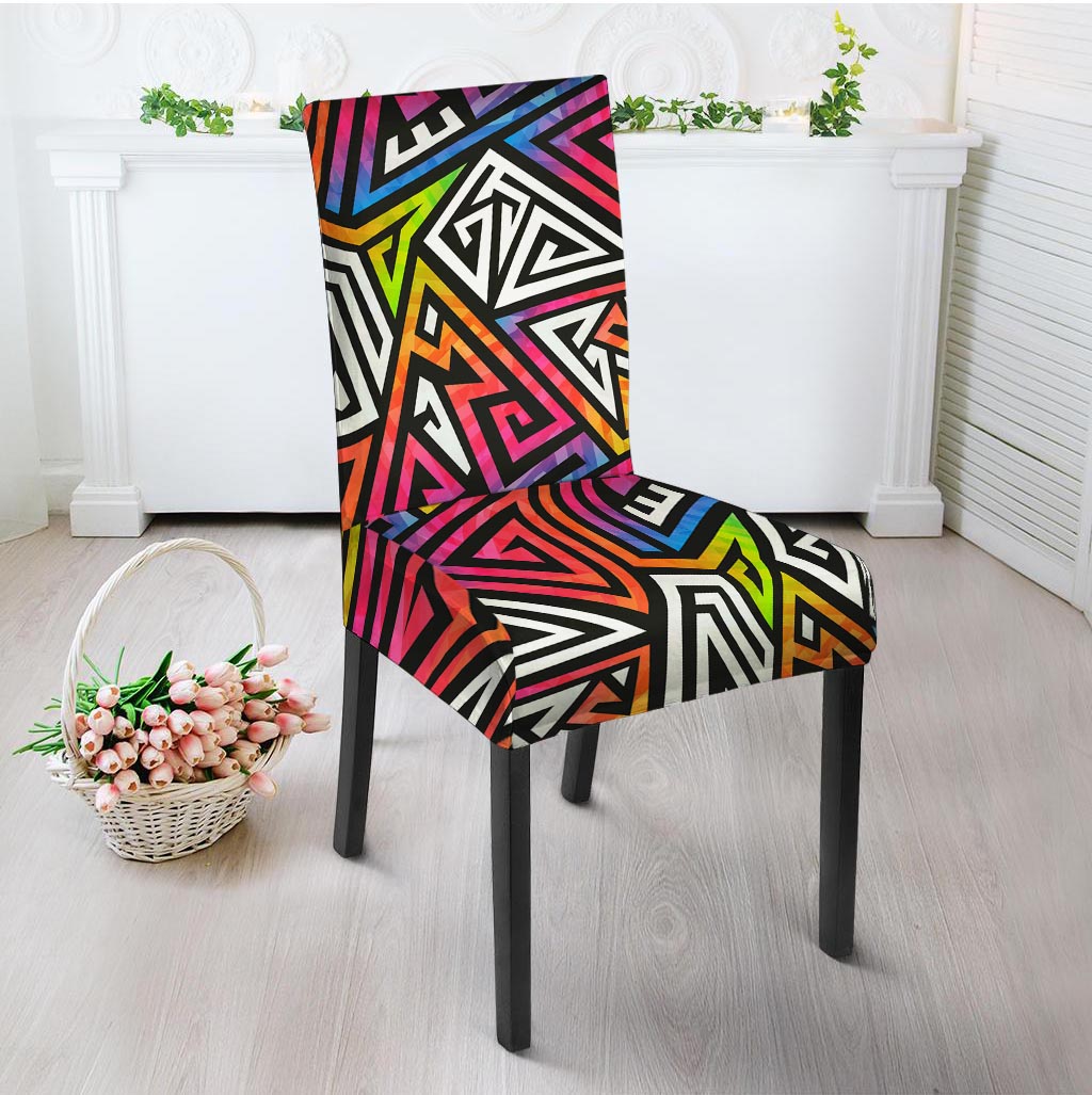 Geometric Chair Cover-grizzshop