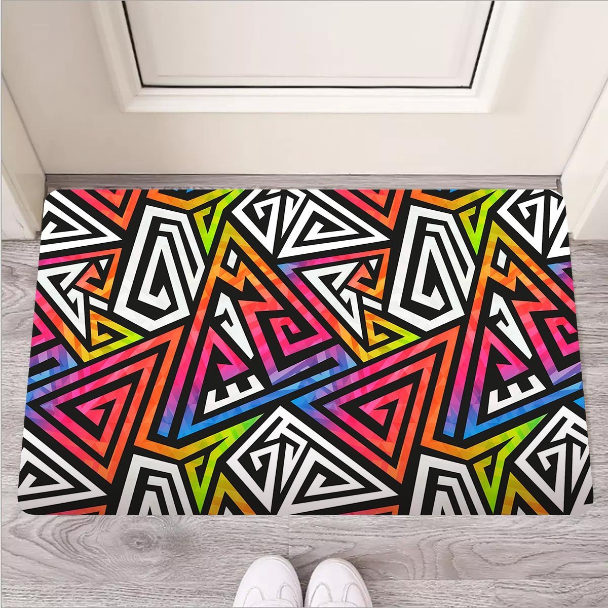 Geometric Door Mat-grizzshop