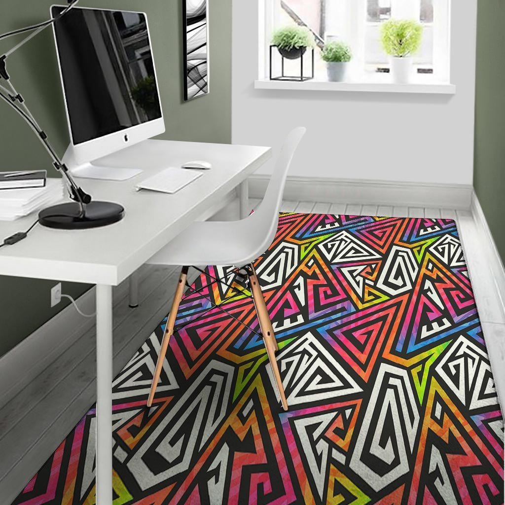 Geometric Floor Mat-grizzshop