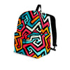 Geometric Graffiti Psychedelic Backpack-grizzshop