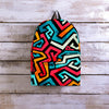 Geometric Graffiti Psychedelic Backpack-grizzshop