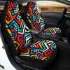 Geometric Graffiti Psychedelic Car Seat Covers-grizzshop