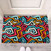 Geometric Graffiti Psychedelic Door Mat-grizzshop