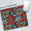 Geometric Graffiti Psychedelic Mouse Pad-grizzshop