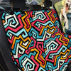 Geometric Graffiti Psychedelic Pet Car Seat Cover-grizzshop