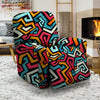 Geometric Graffiti Psychedelic Recliner Cover-grizzshop