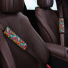 Geometric Graffiti Psychedelic Seat Belt Cover-grizzshop