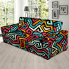 Geometric Graffiti Psychedelic Sofa Cover-grizzshop