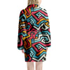 Geometric Graffiti Psychedelic Women's Robe-grizzshop