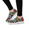 Geometric Graffiti Psychedelic Women's Sneakers-grizzshop