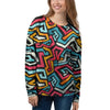 Geometric Graffiti Psychedelic Women's Sweatshirt-grizzshop