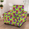 Geometric Hawaiian Pineapple Print Armchair Cover-grizzshop