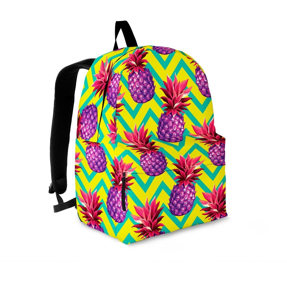 Geometric Hawaiian Pineapple Print Backpack-grizzshop