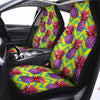 Geometric Hawaiian Pineapple Print Car Seat Covers-grizzshop