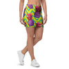 Geometric Hawaiian Pineapple Print Mini Skirt-grizzshop