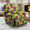 Geometric Hawaiian Pineapple Print Recliner Cover-grizzshop