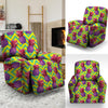 Geometric Hawaiian Pineapple Print Recliner Cover-grizzshop