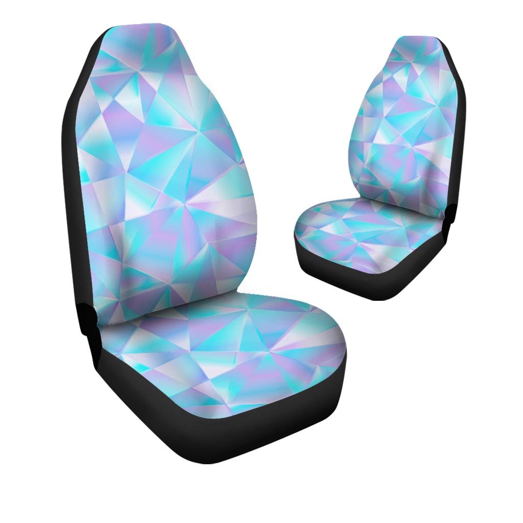 Geometric Holographic Car Seat Covers-grizzshop