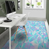 Geometric Holographic Floor Mat-grizzshop