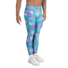 Geometric Holographic Men's Leggings-grizzshop