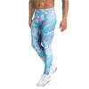 Geometric Holographic Men's Leggings-grizzshop