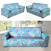 Geometric Holographic Sofa Cover-grizzshop