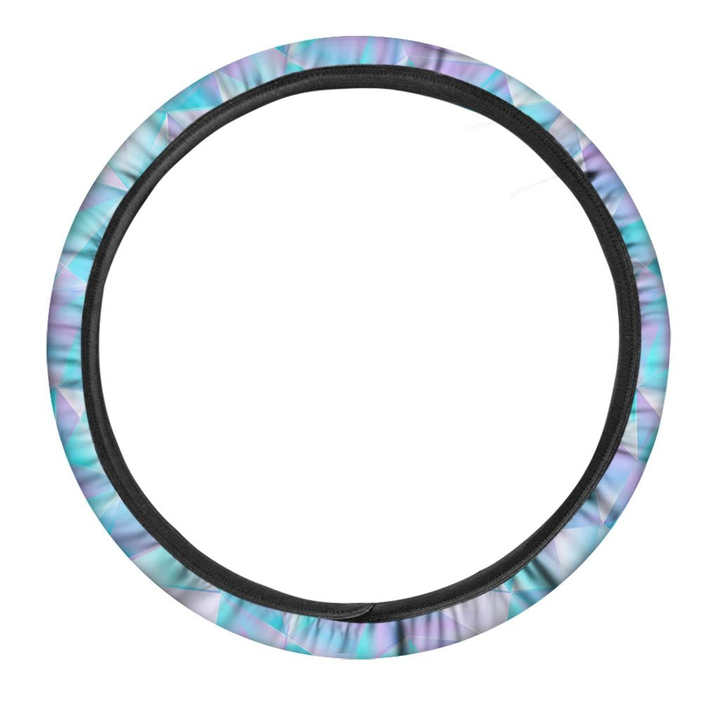 Geometric Holographic Steering Wheel Cover-grizzshop