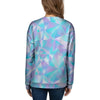 Geometric Holographic Women's Sweatshirt-grizzshop