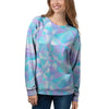 Geometric Holographic Women's Sweatshirt-grizzshop