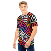 Geometric Men T Shirt-grizzshop