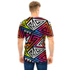 Geometric Men T Shirt-grizzshop