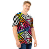 Geometric Men T Shirt-grizzshop