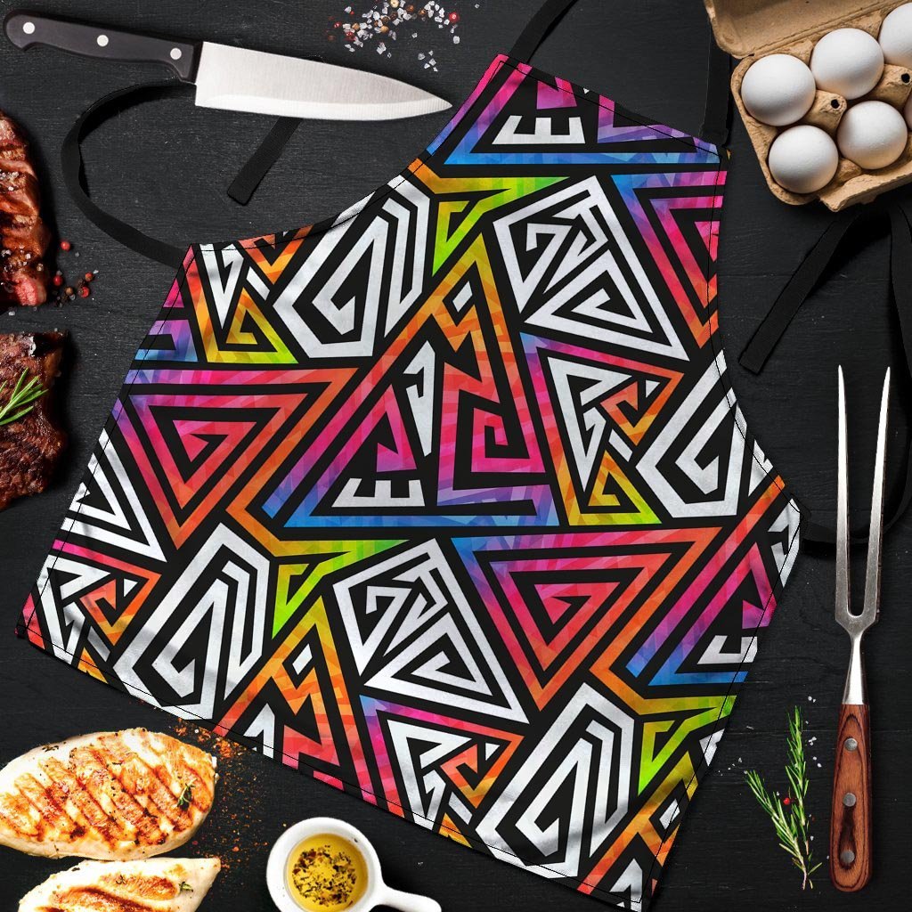 Geometric Men's Apron-grizzshop