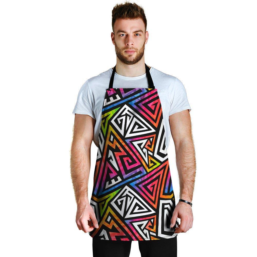 Geometric Men's Apron-grizzshop