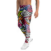 Geometric Men's Leggings-grizzshop