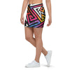 Geometric Mini Skirt-grizzshop