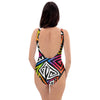 Geometric One Piece Swimsuite-grizzshop